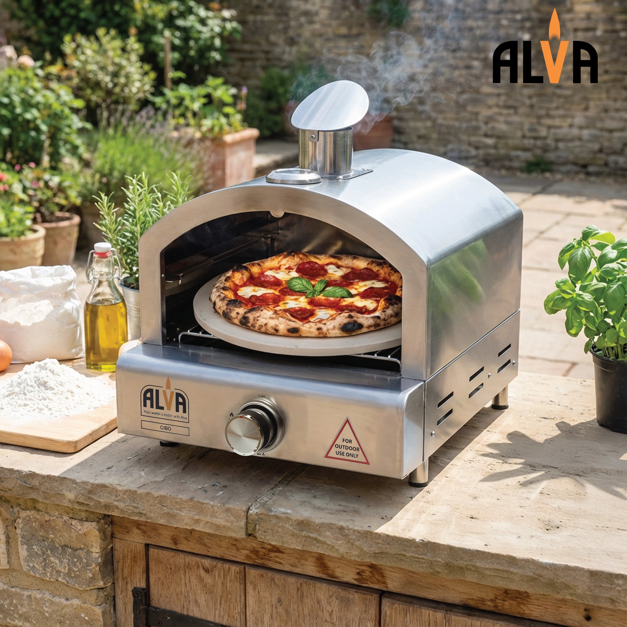 Gas Pizza Oven - Cibo