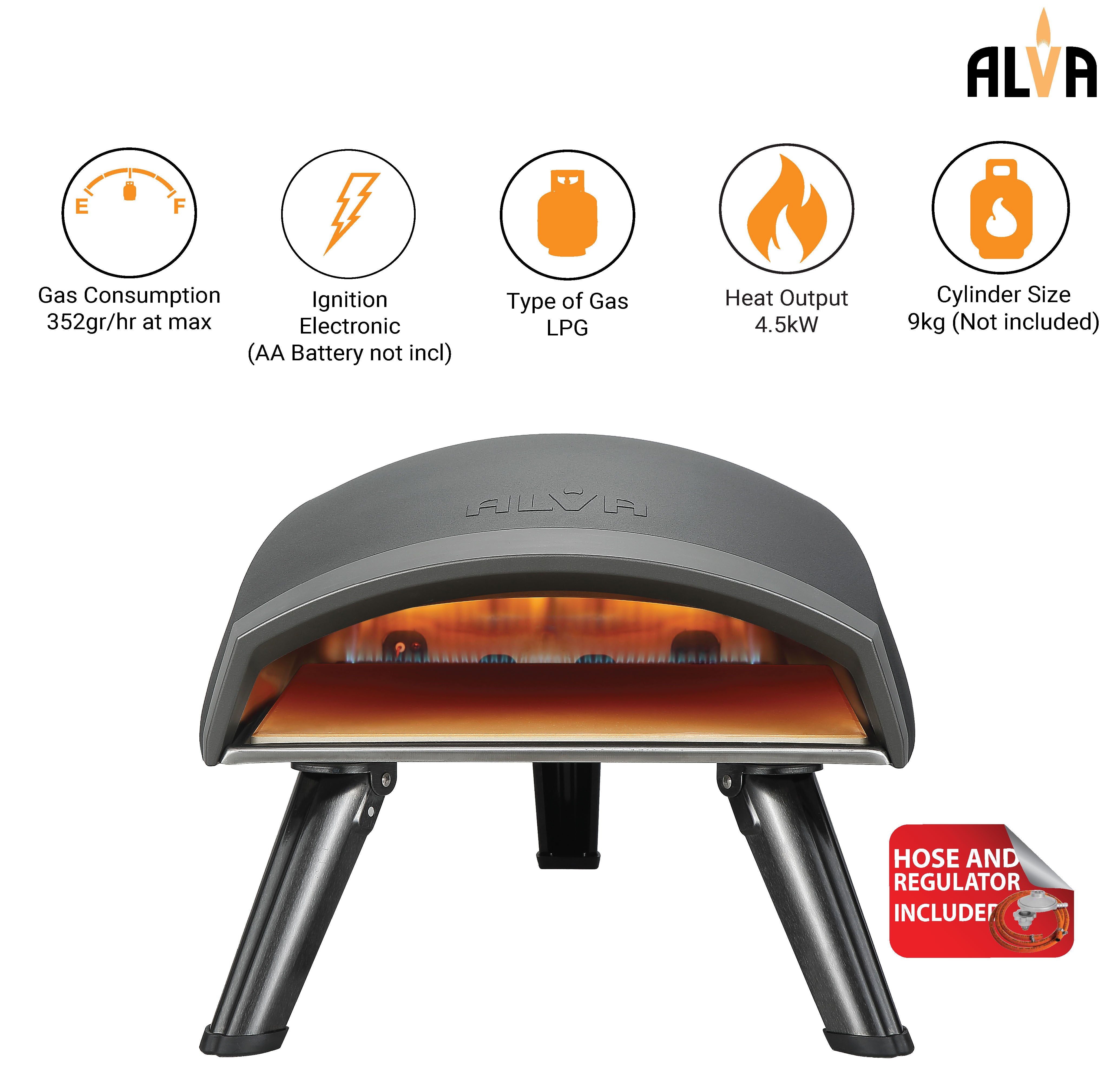Gas Pizza Oven - Presto