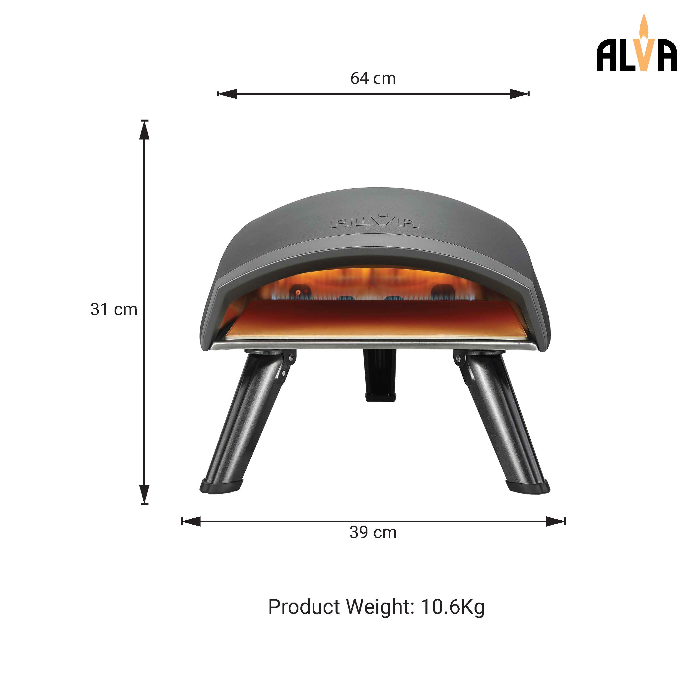Gas Pizza Oven - Presto