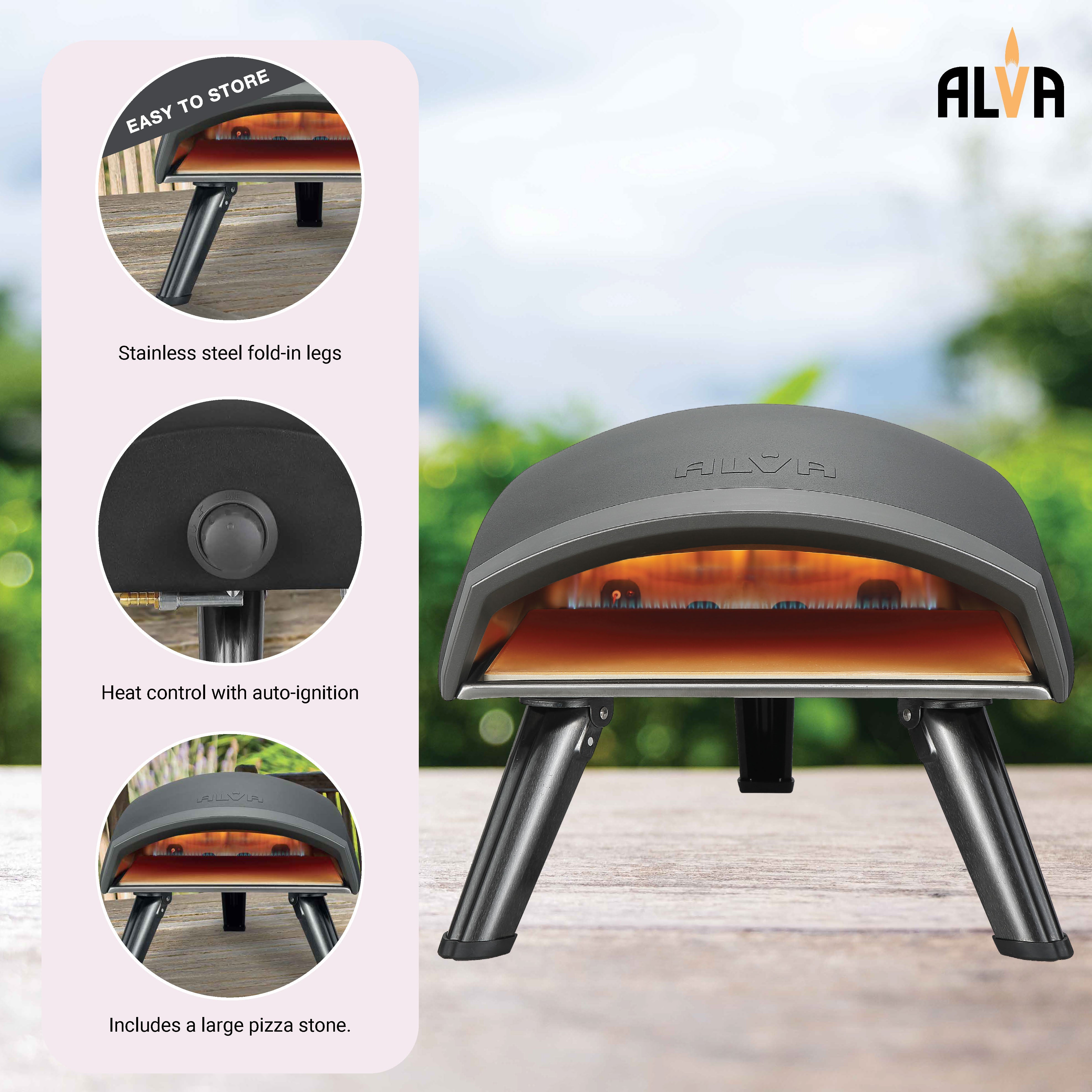 Gas Pizza Oven - Presto