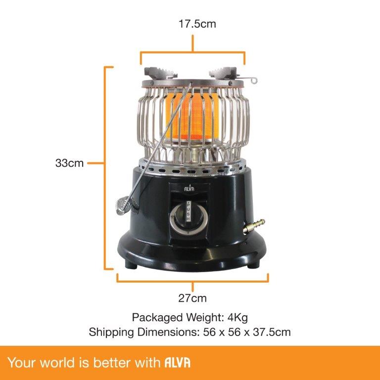 Stove Cooker / Heater Combo