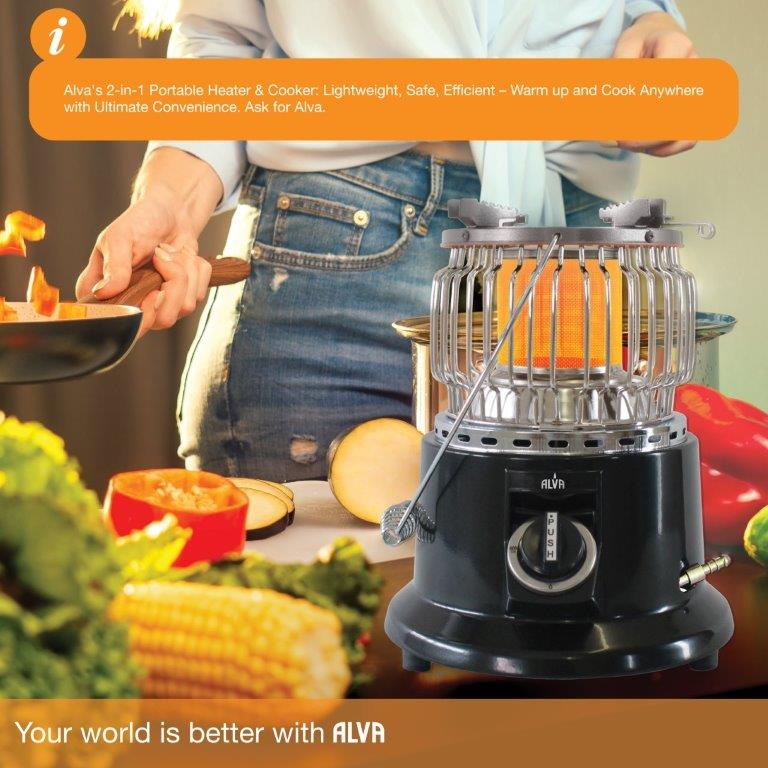 Stove Cooker / Heater Combo