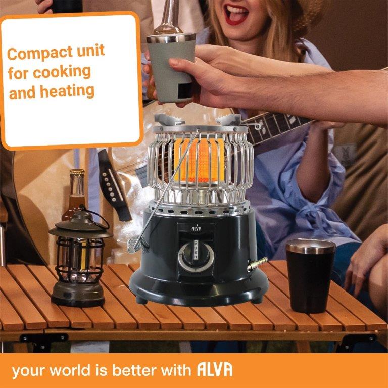 Stove Cooker / Heater Combo