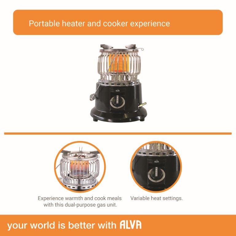 Stove Cooker / Heater Combo