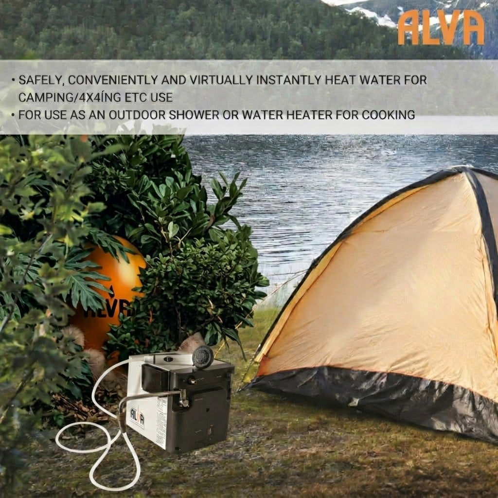 Mini Portable Gas Water Heater (Camping, 4x4ing, Fishing)