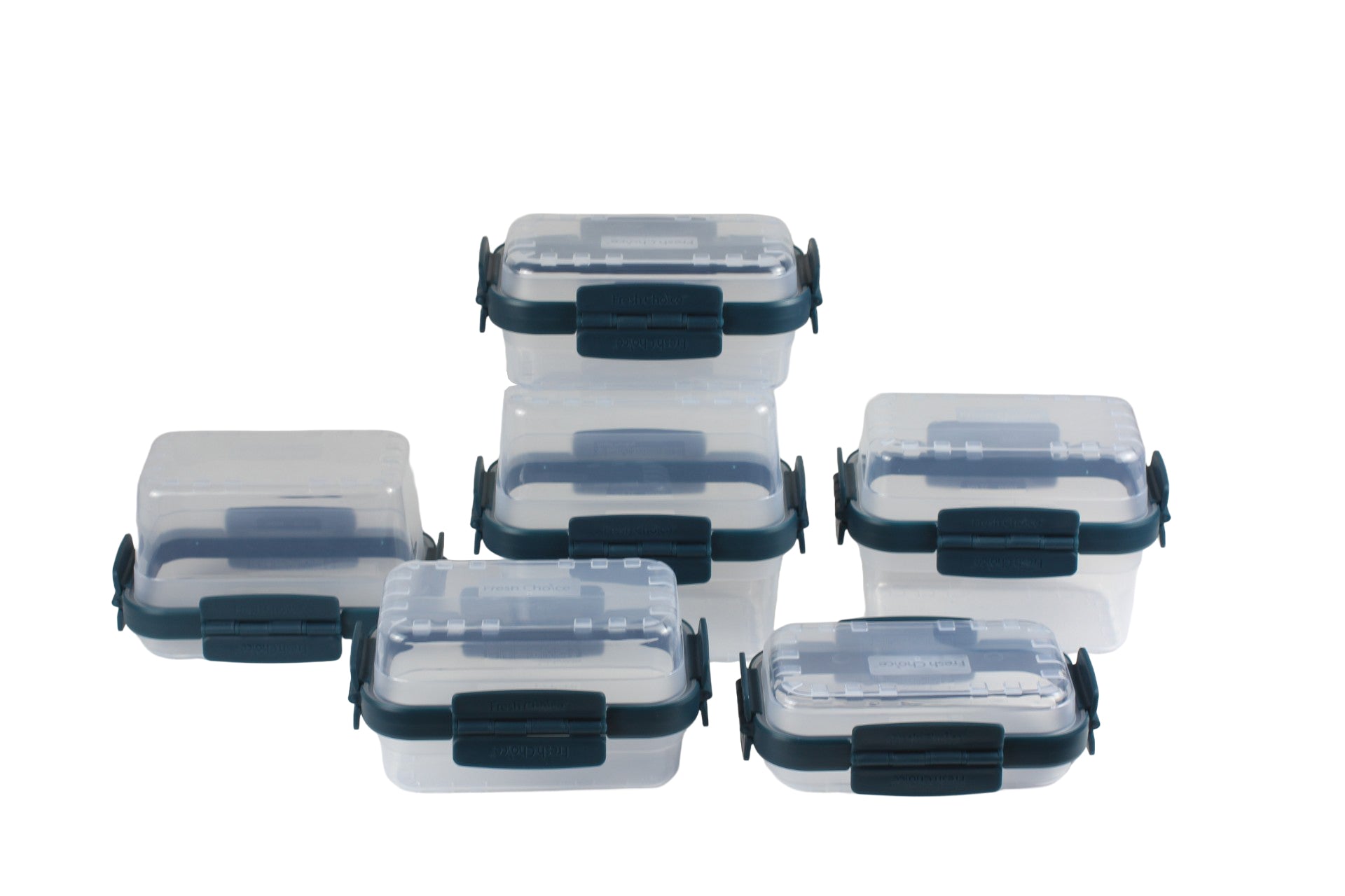 Fresh Choice | Lockit Rectangle Various 18-Piece Set | Modular Food Storage