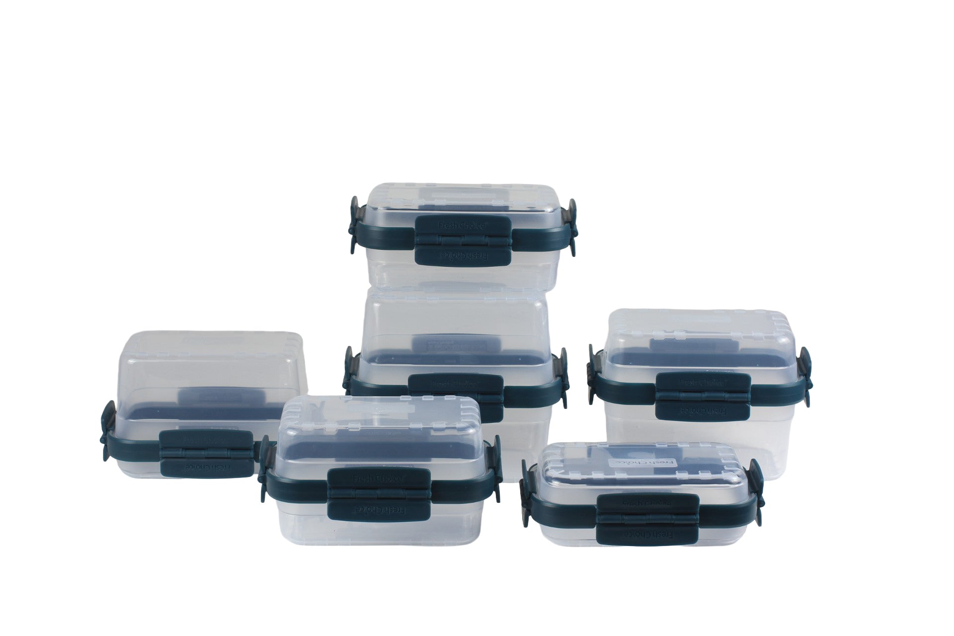 Fresh Choice | Lockit Rectangle Various 18-Piece Set | Modular Food Storage