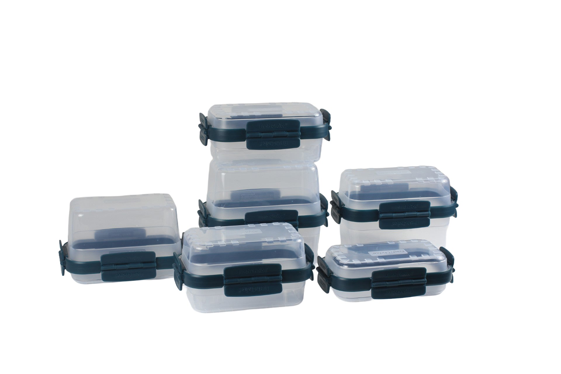 Fresh Choice | Lockit Rectangle Various 18-Piece Set | Modular Food Storage