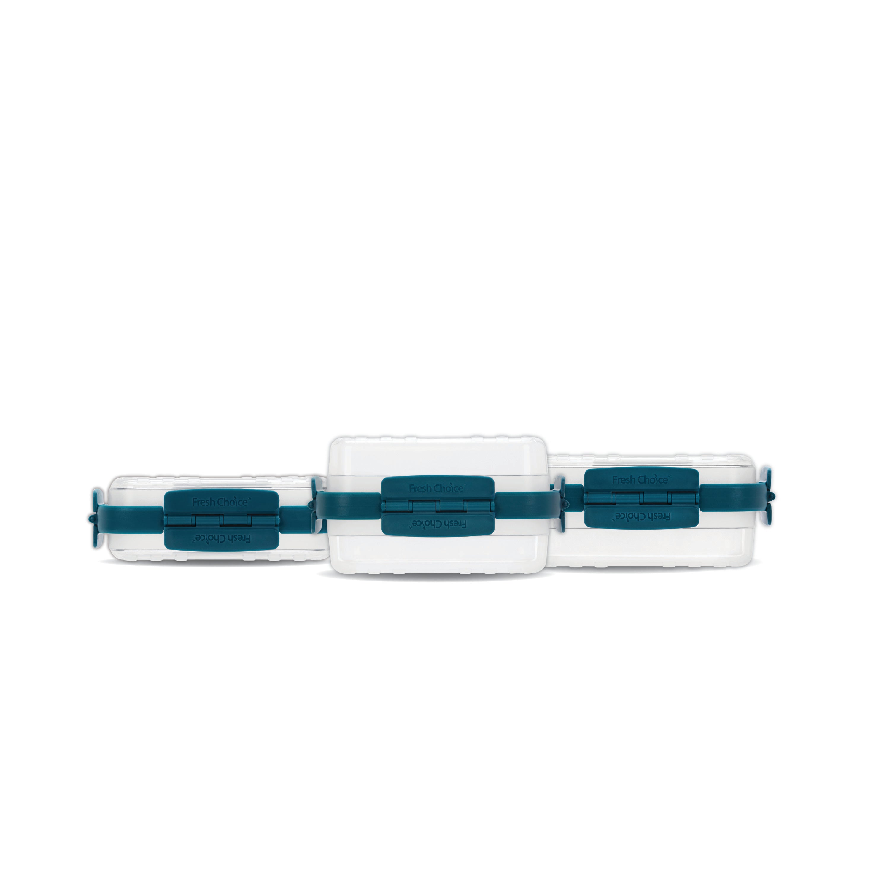 Fresh Choice | Lockit Rectangle Sml Med 9-Piece Set | Modular Food Storage