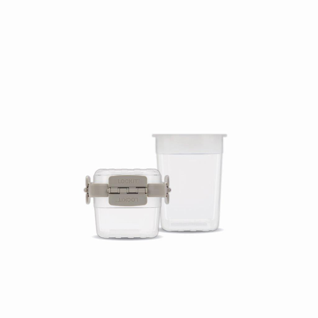 Fresh Choice | Lockit Square Midi 4-Piece Set | Modular Food Storage