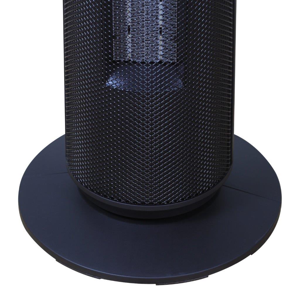 Electric Tower Fan Heater | Light Effect Design | LED Display Panel | Remote Control