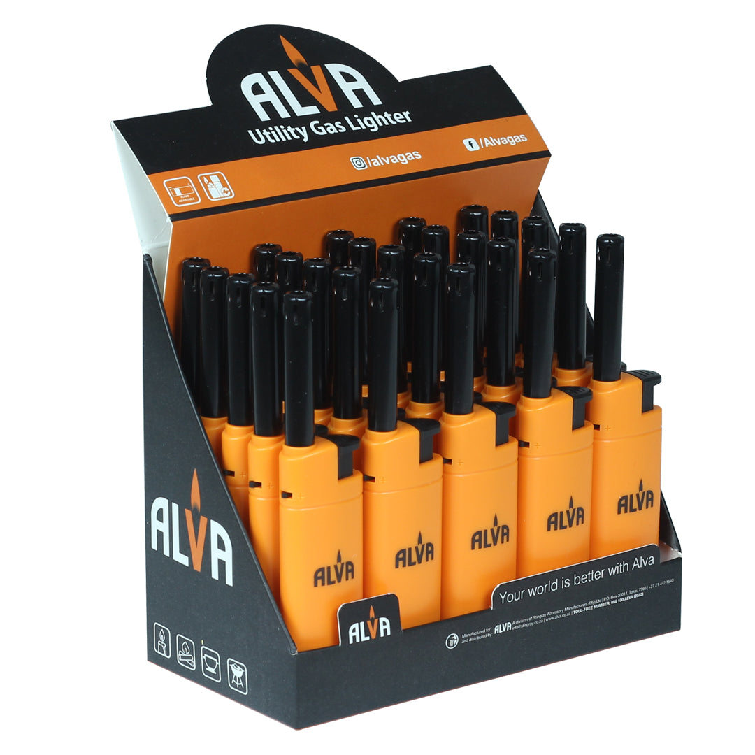 Mini Utility Gas Lighter - 25 Pack