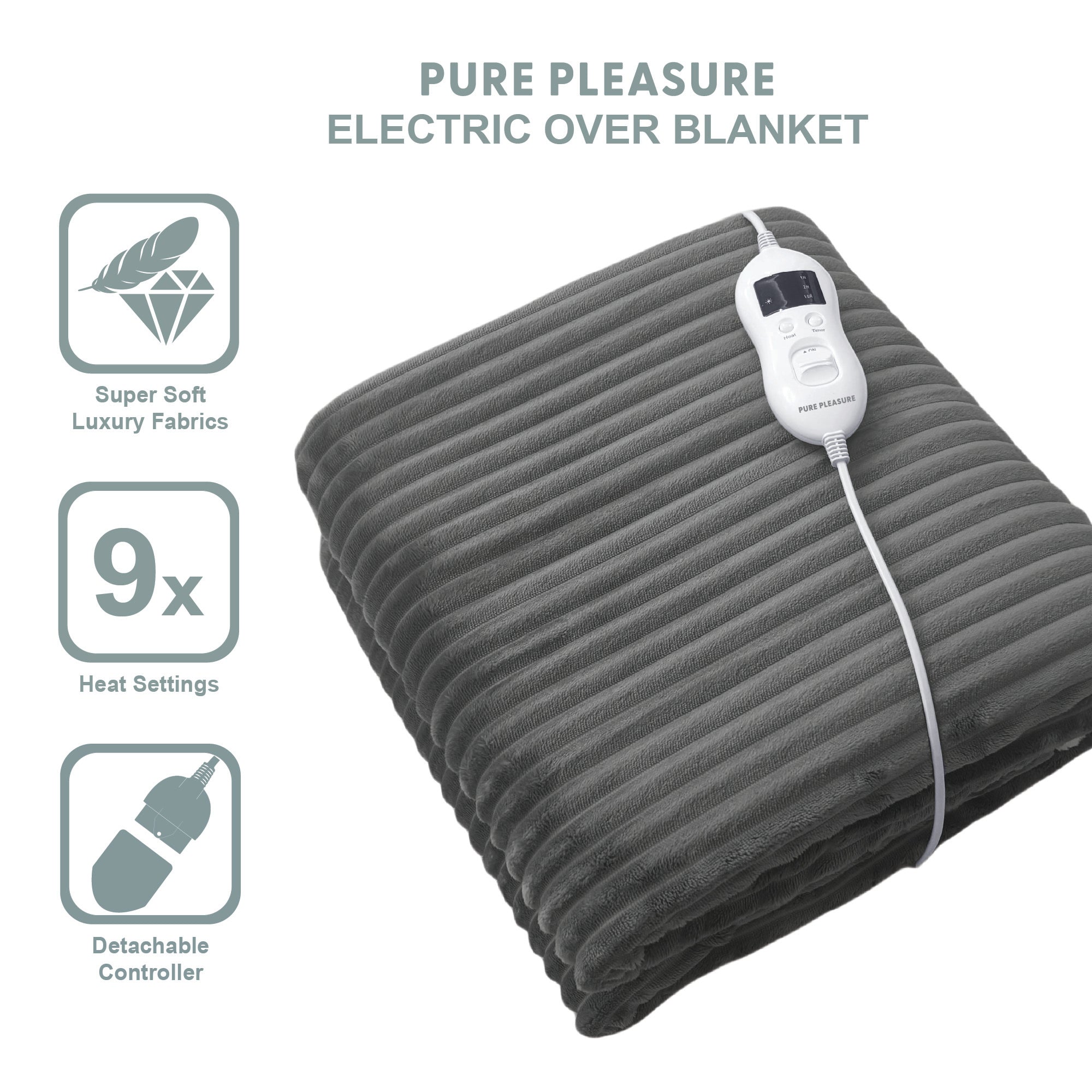 Heated Electric Overblanket - 9 Heat & Timer (2025)