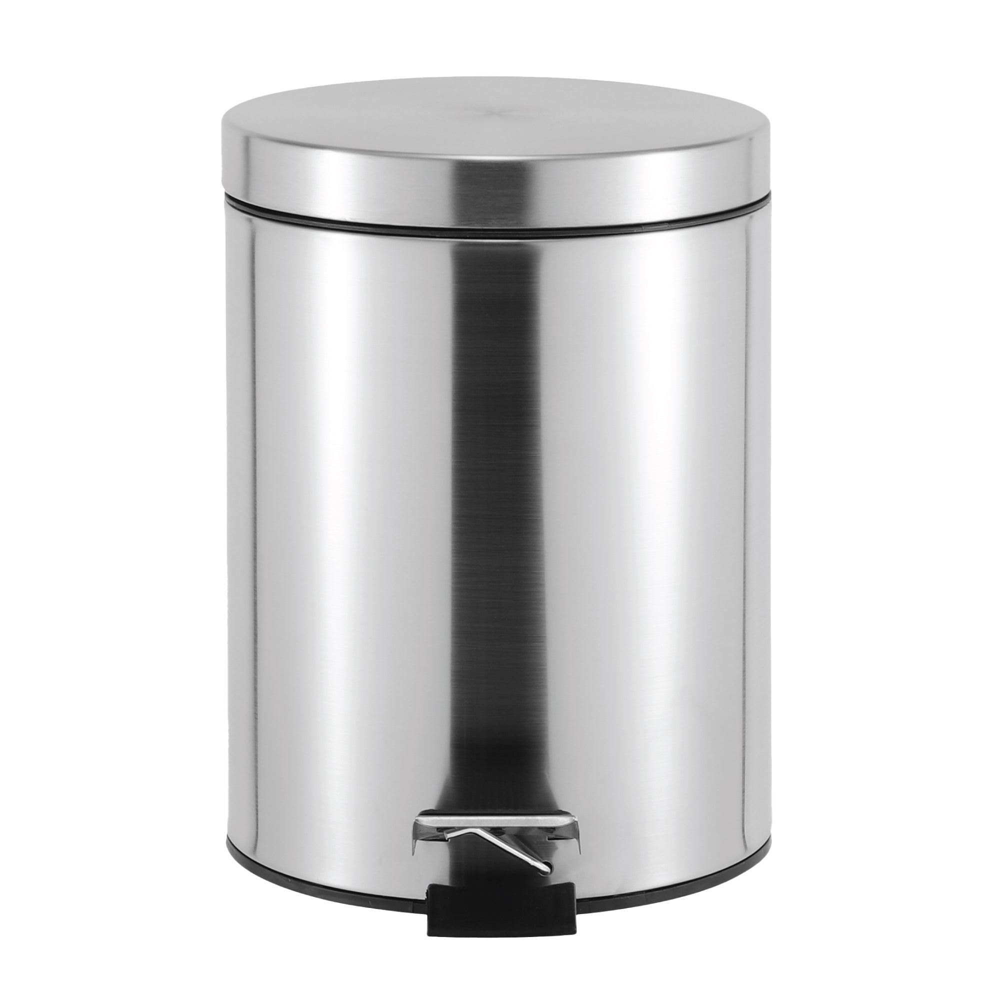 5L Steel Pedal Bin | Round | Roma