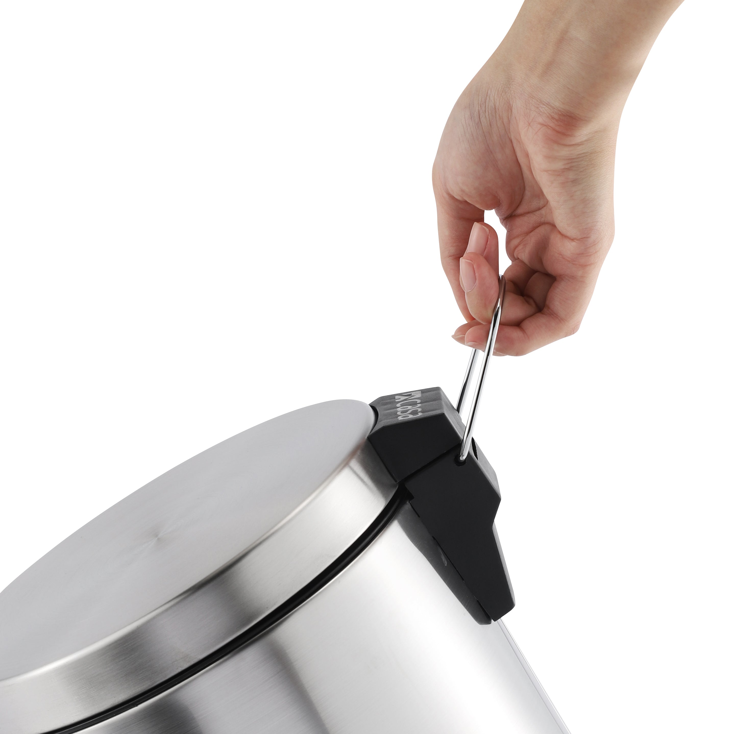 5L Steel Pedal Bin - Roma