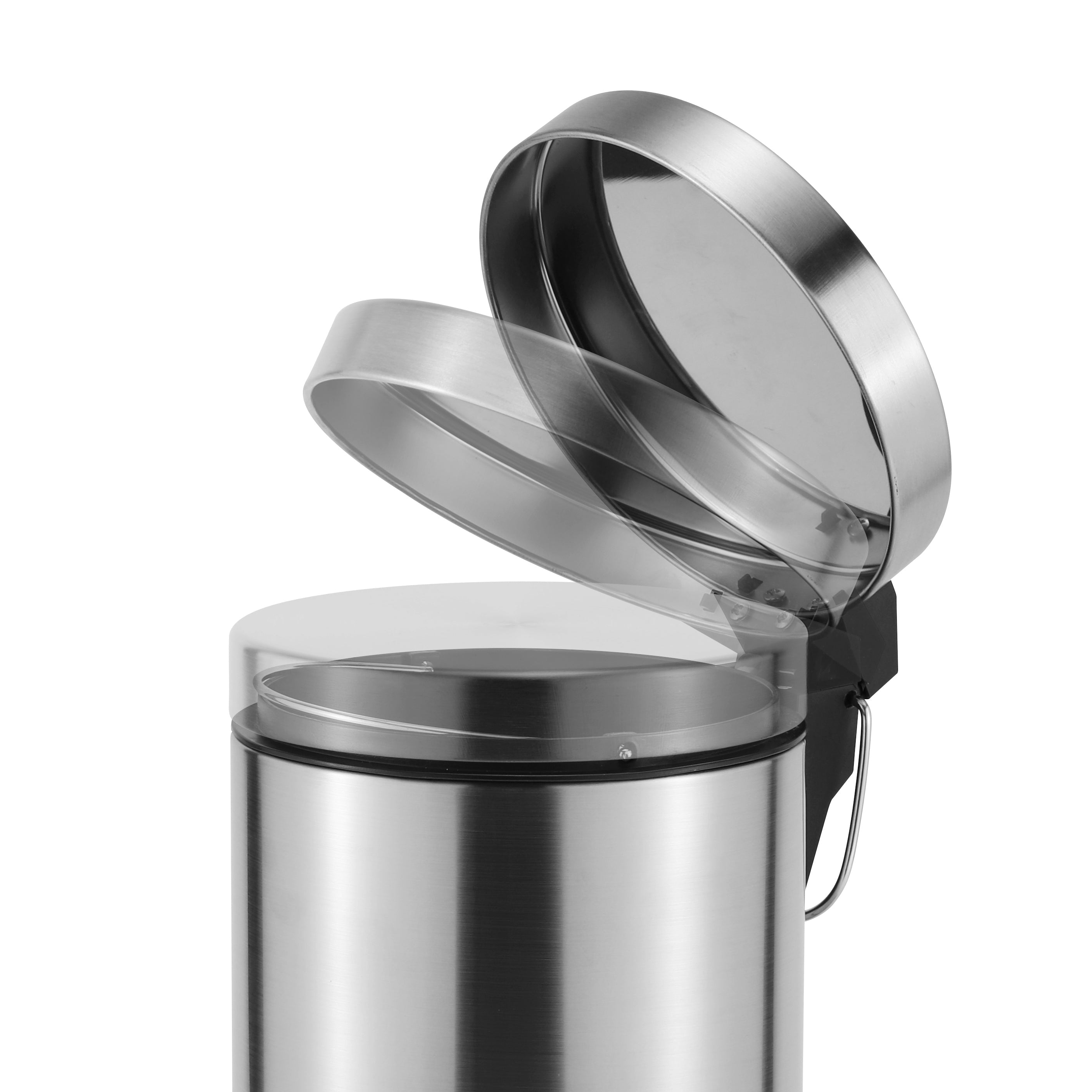 3L Steel Pedal Bin - Roma