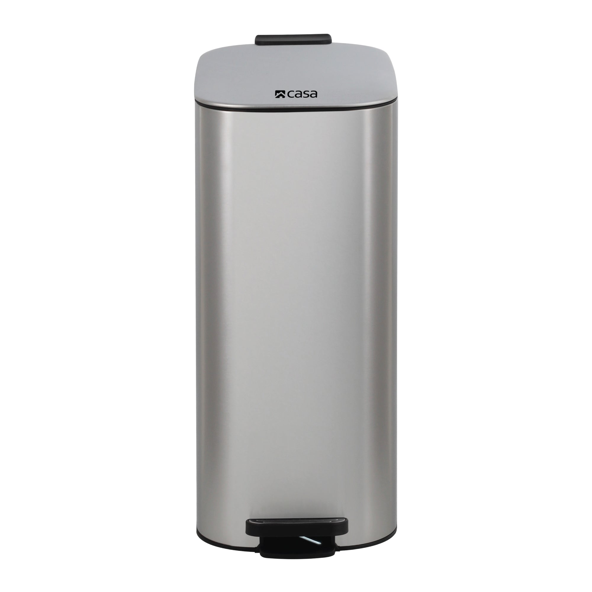 30L Steel Pedal Bin | Slimline Rectangle | Portofino