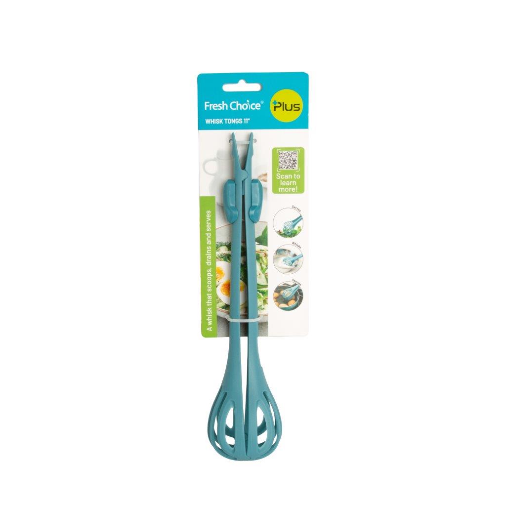 Fresh Choice Whisk Tongs 11”