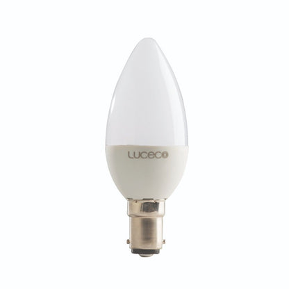3PK CANDLE B15, 3.5W, 250LM ,2700K, WARM WHITE, NON DIM
