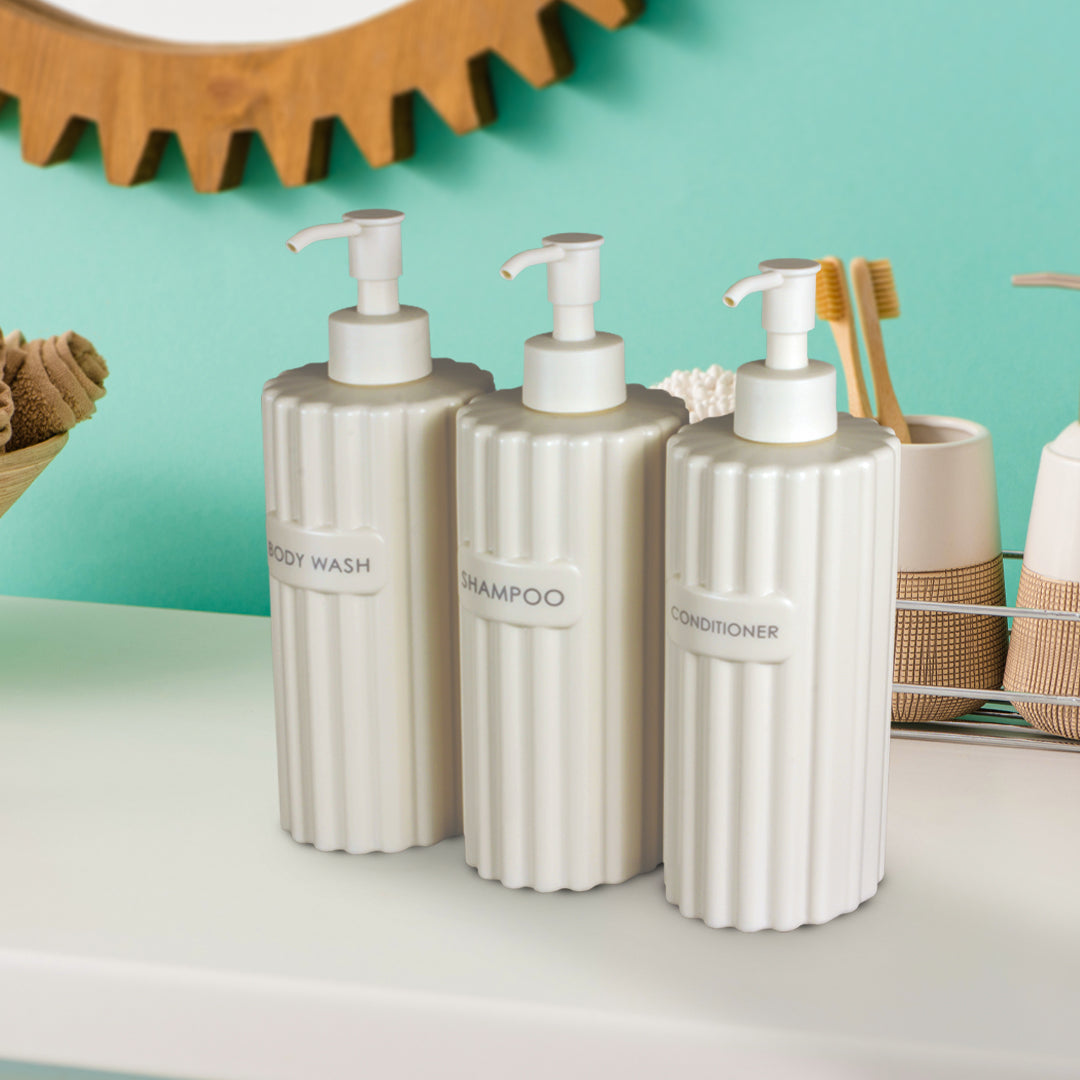 3Pc Re-usable 450ml Dispenser Bottles