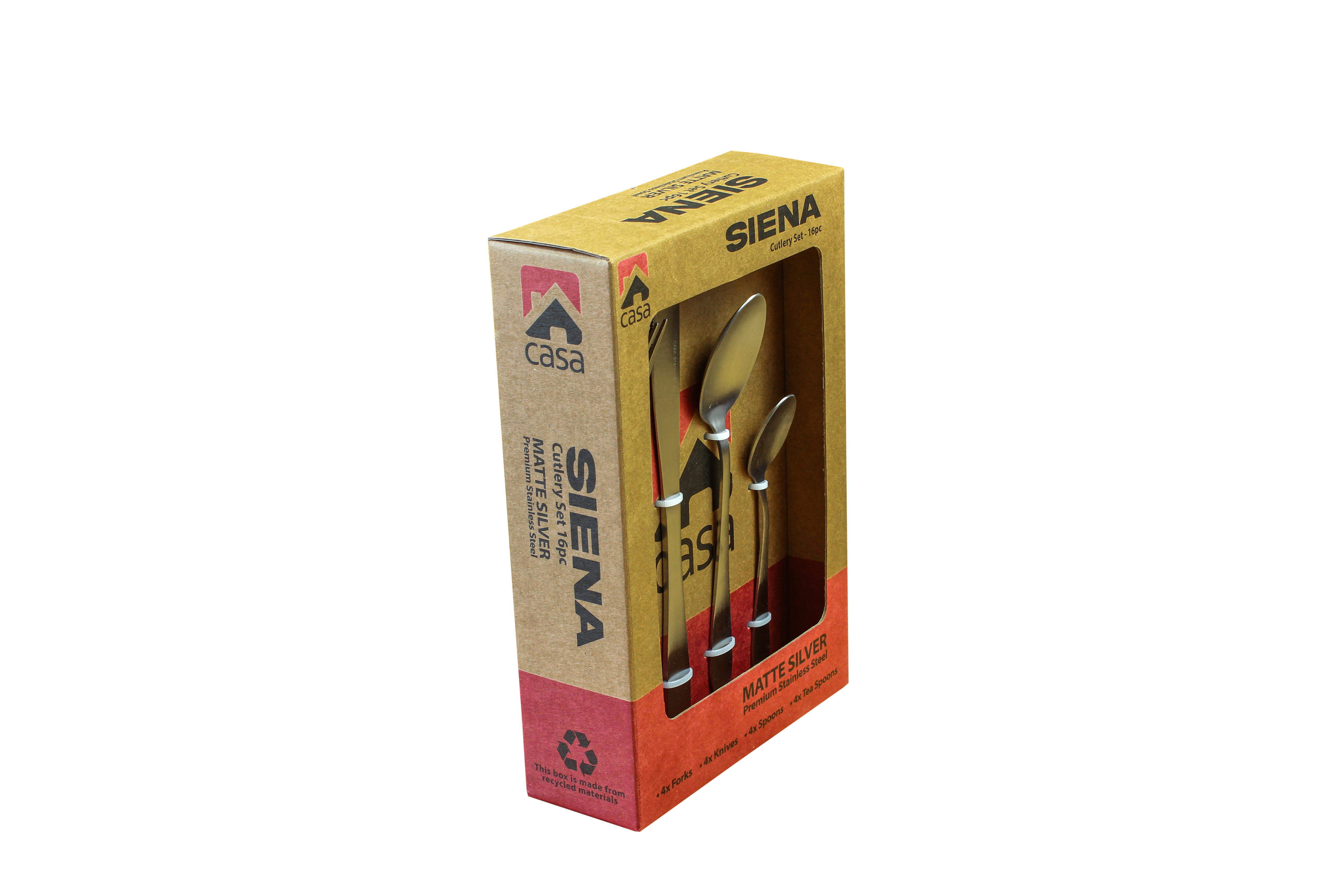 Cutlery Set 16Pc - Steel