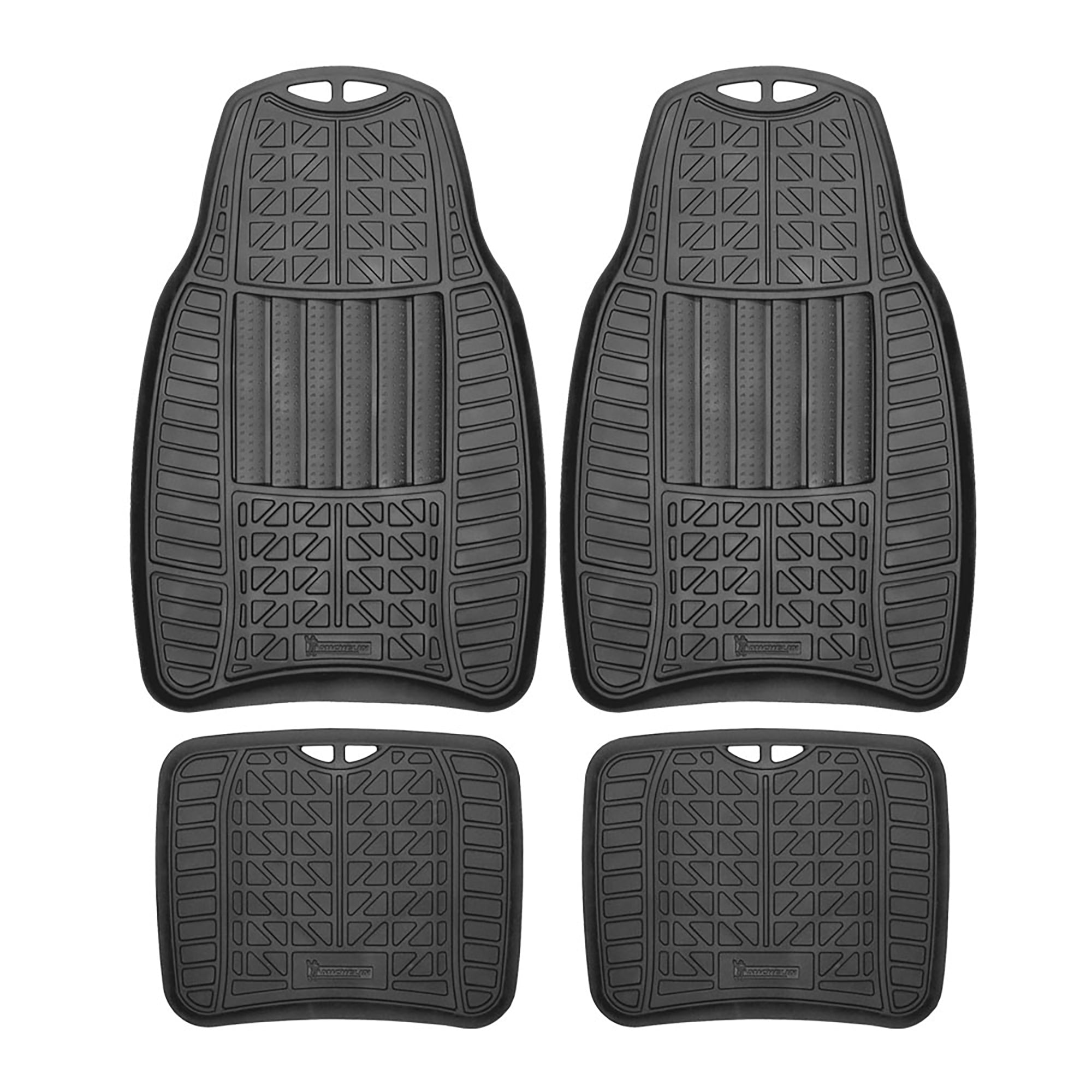 Car Mat 4Pc Set - All-Weather Rubber