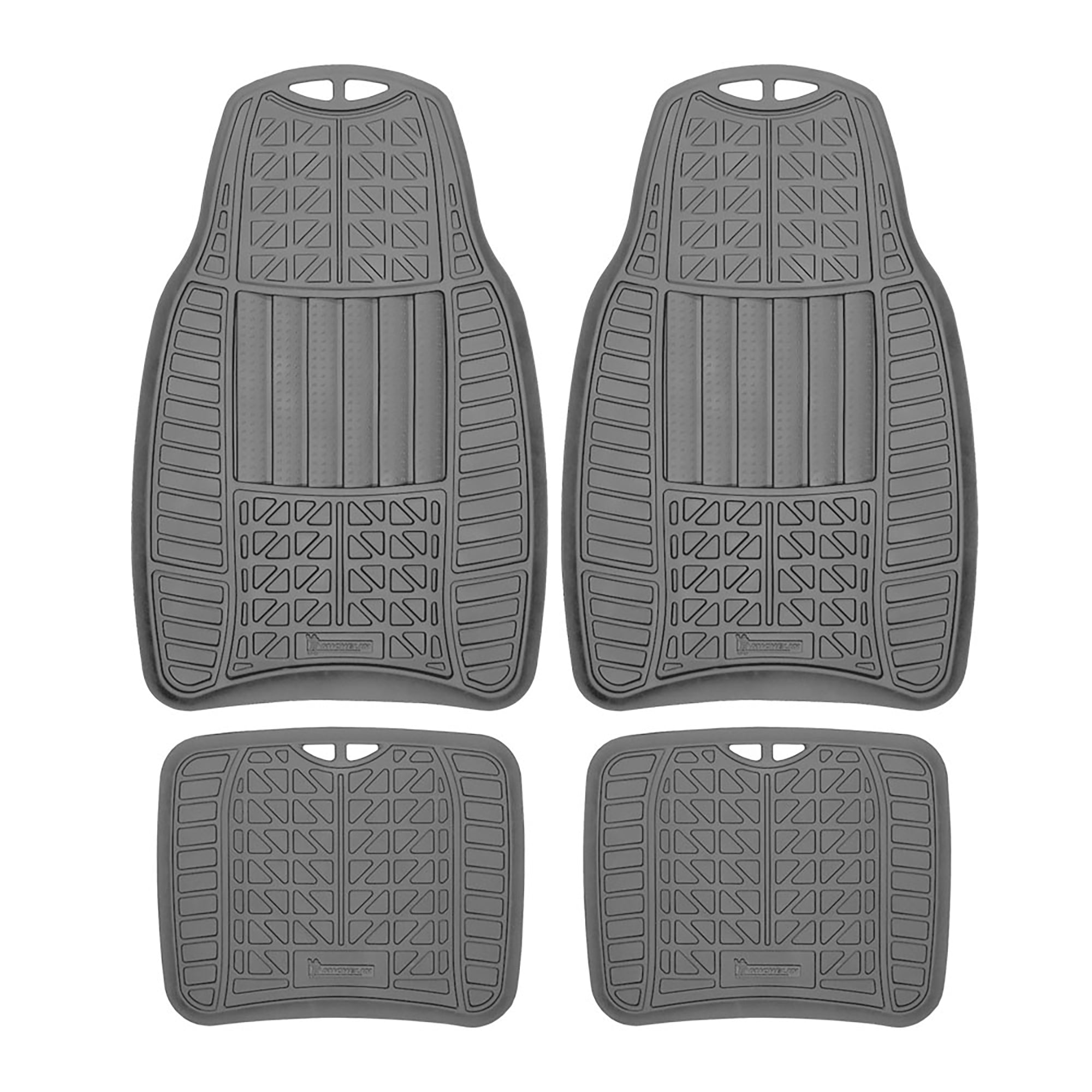 Car Mat 4Pc Set - All-Weather Rubber