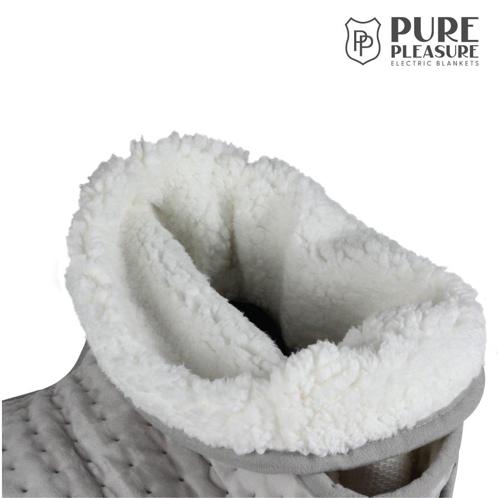 Electric Heated Foot Warmer | Detachable Controller with 4 Heat Settings