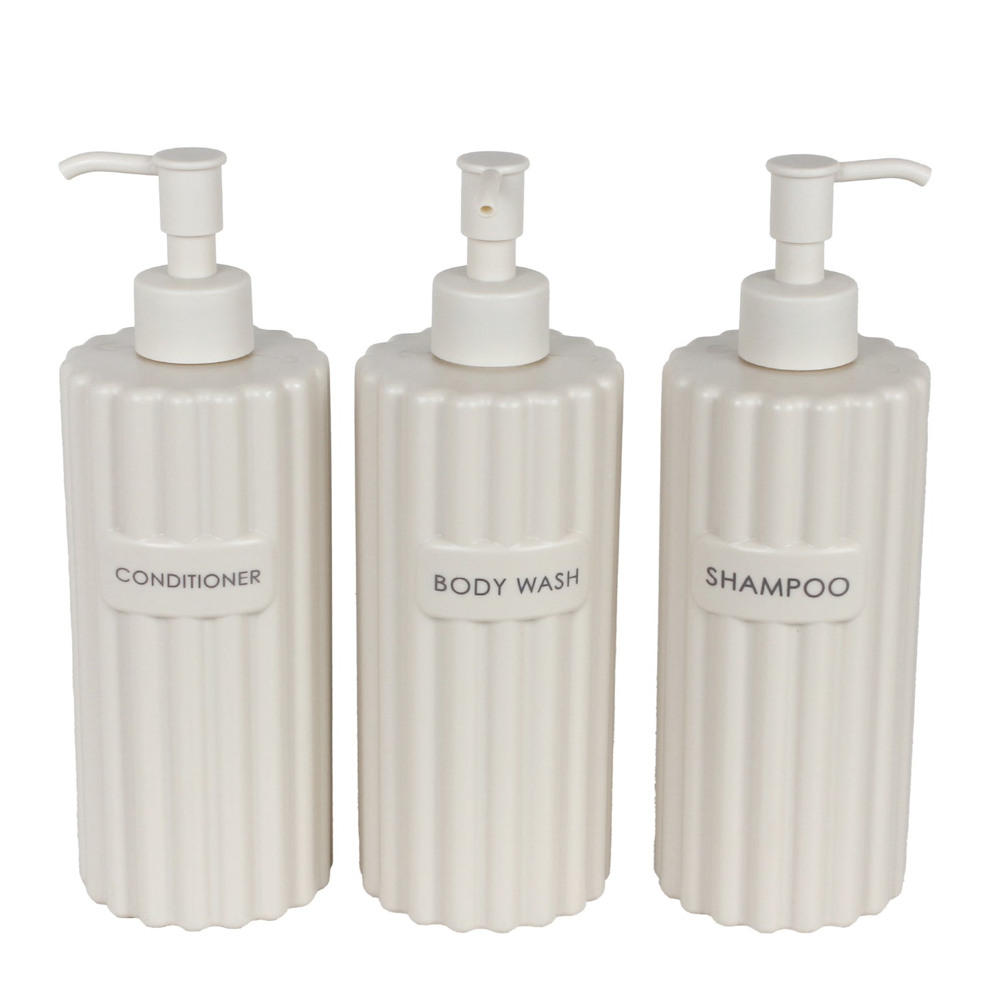 CASA 3Pc Re-usable 450ml Dispenser Bottles