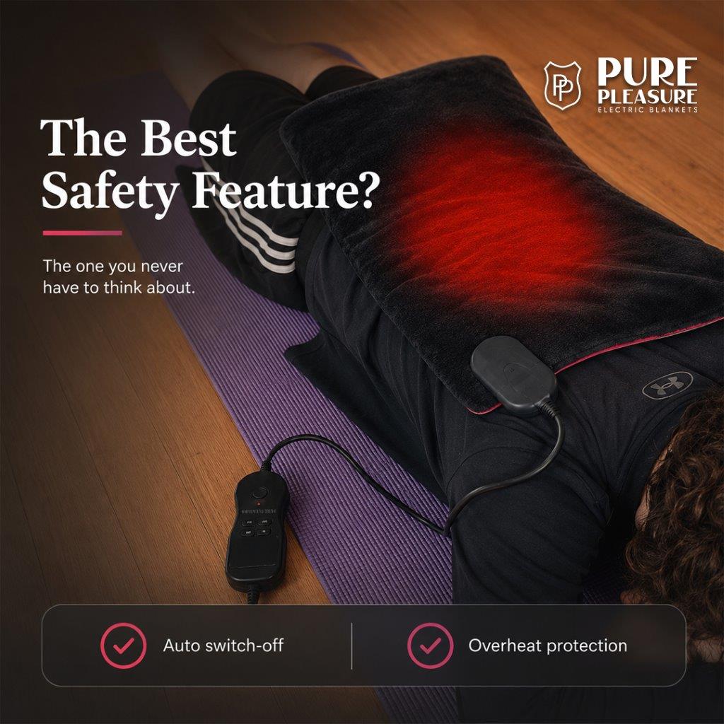 Electric Weighted Heating Massage Pad | 6 Heat & Massage Settings