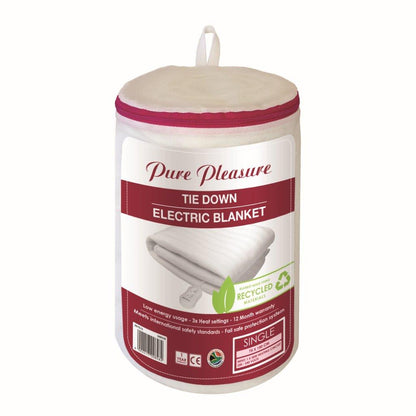 TIE-DOWN ELECTRIC BLANKET RANGE