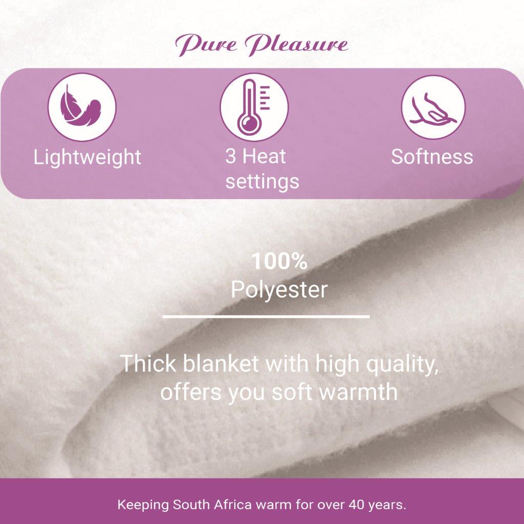 NEEDLEPUNCH WITH ELASTIC STRAP ELECTRIC BLANKET RANGE