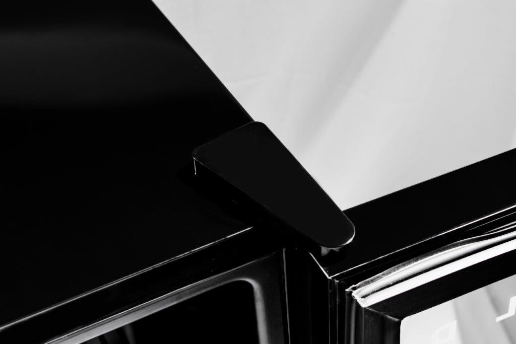 46L Counter-Top Beverage Cooler W/ Glass Door - Coca Cola - Black