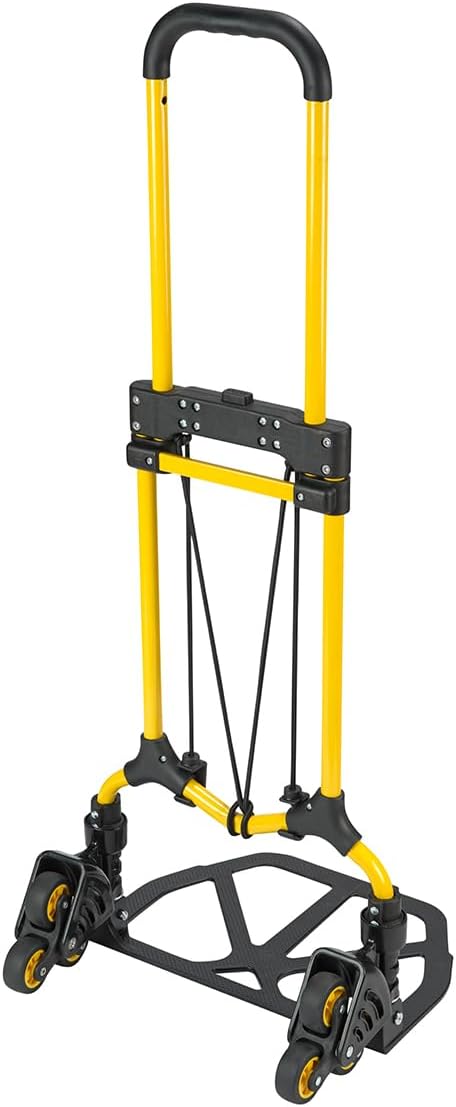 STANLEY FT584 Folding Stair Climber 60kg | 6-Wheel Ladder Cart