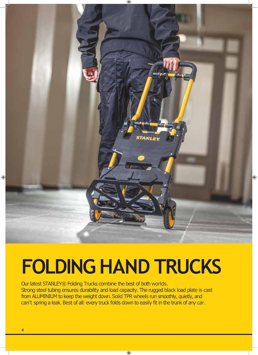 STANLEY FT585 2-in-1 Folding Truck 70/137kg