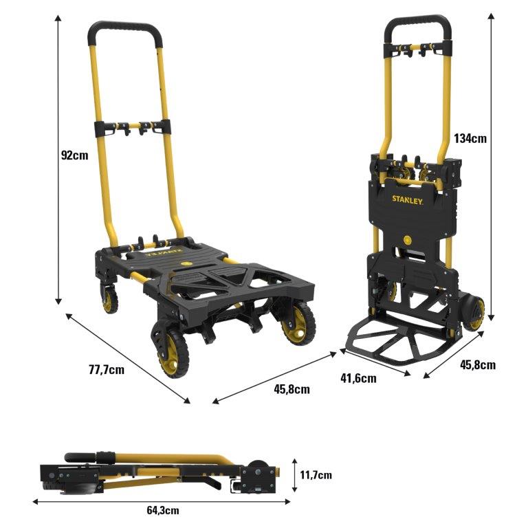 STANLEY FT585 2-in-1 Folding Truck 70/137kg