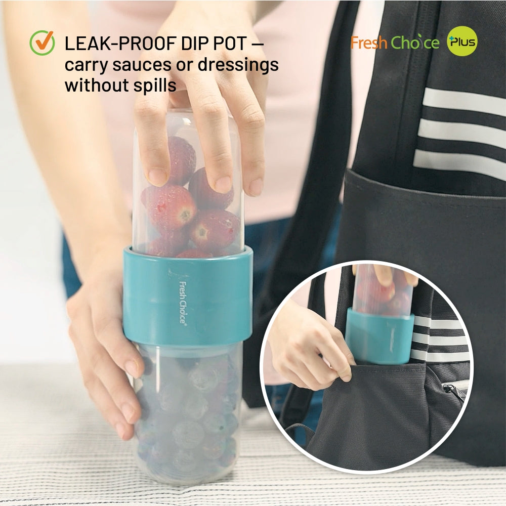Fresh Choice | Set of 2 Snack Pots | Food Storage