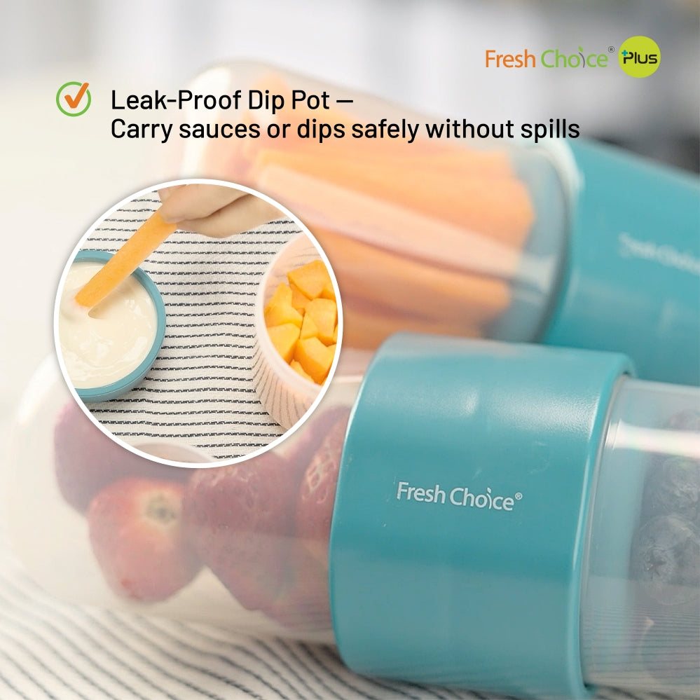 Fresh Choice | Set of 2 Snack Pots | Food Storage