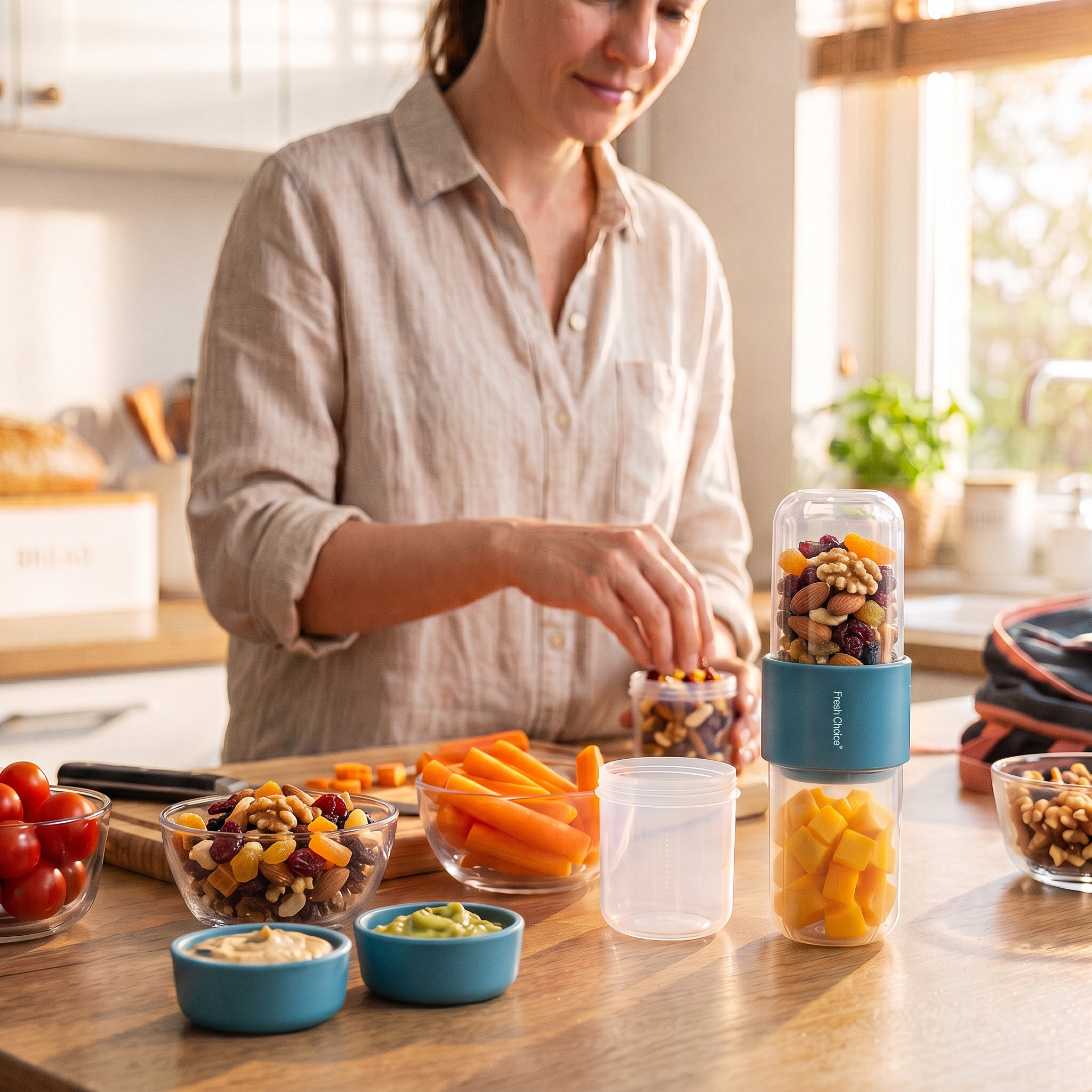 Fresh Choice Lockit Snack Pot Set of 2