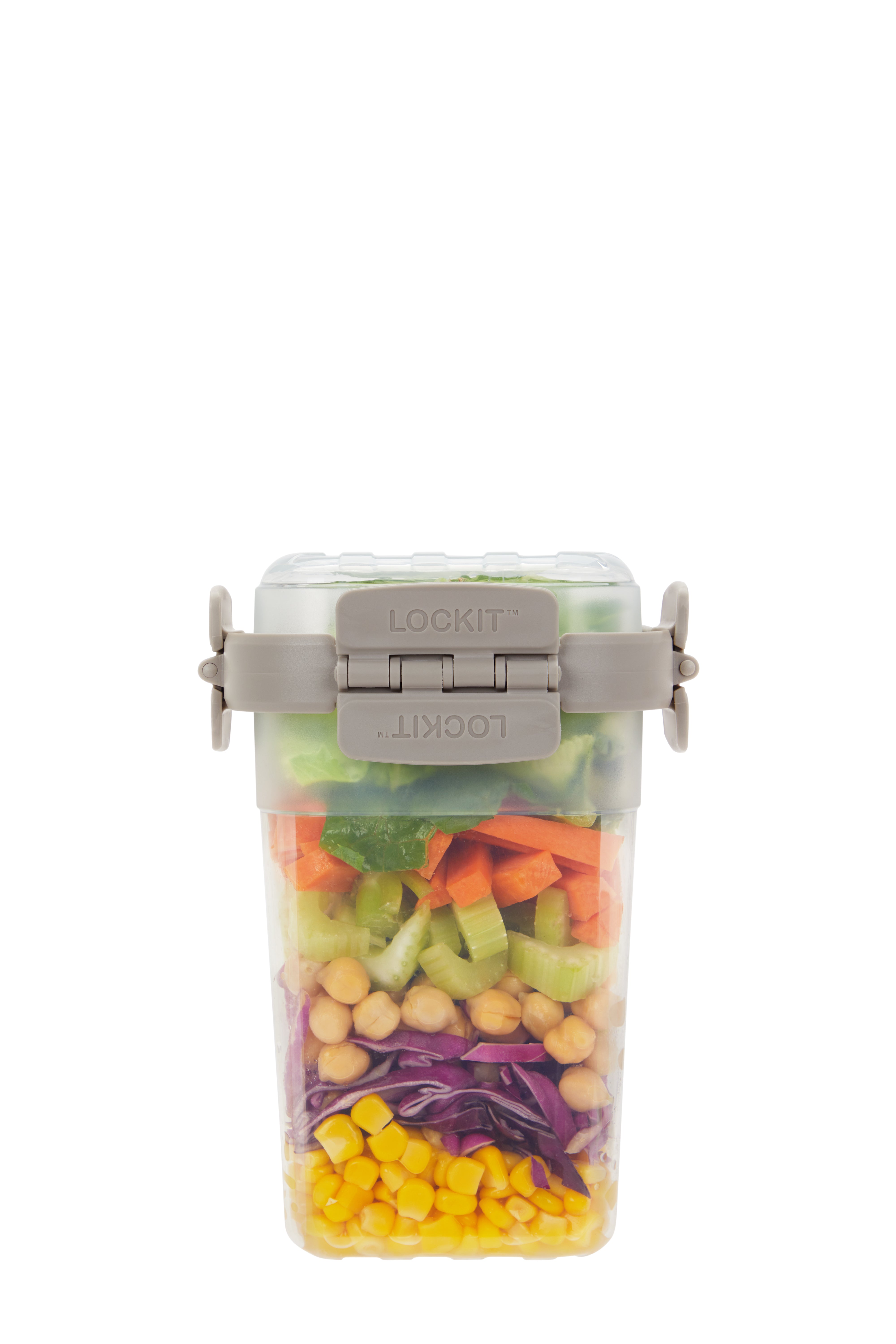 Fresh Choice | Lockit Square Large 6-Piece Set | Modular Food Storage