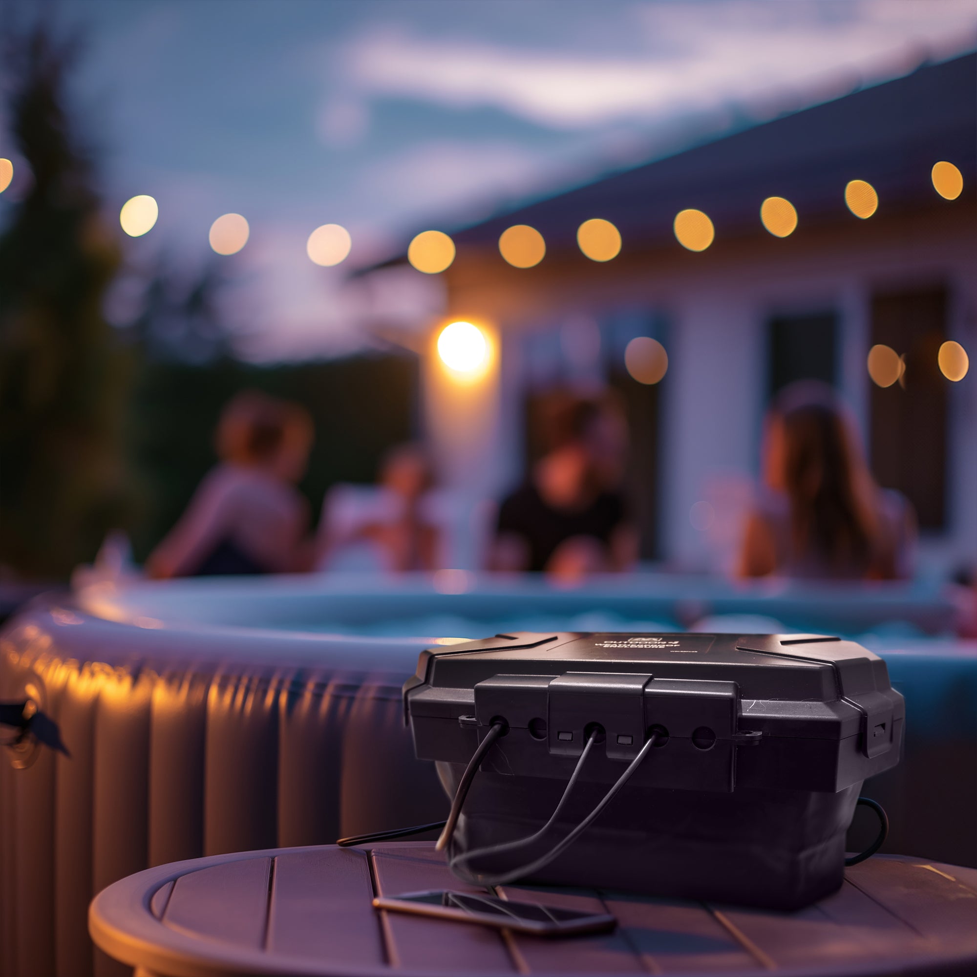 Weatherproof Collapsible Outdoor Electrical Protection Box – IP54 Rated