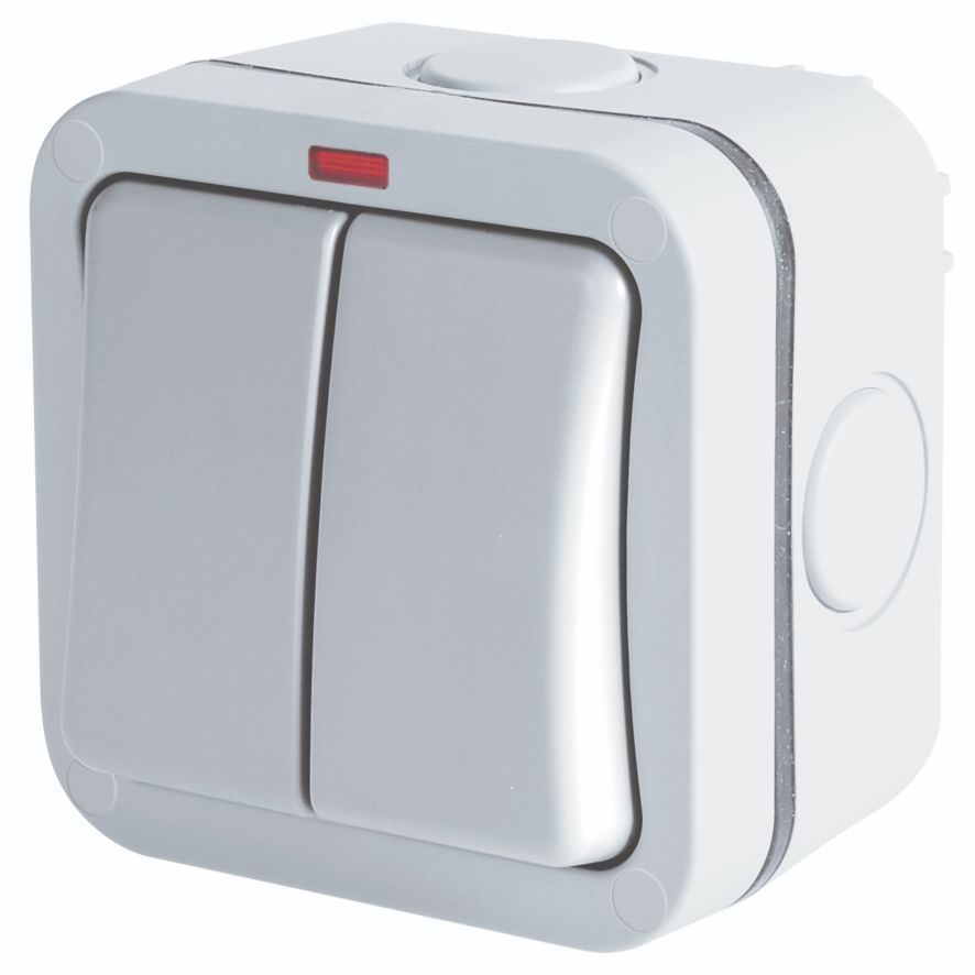 IP66 Double 2-Way Outdoor Switch