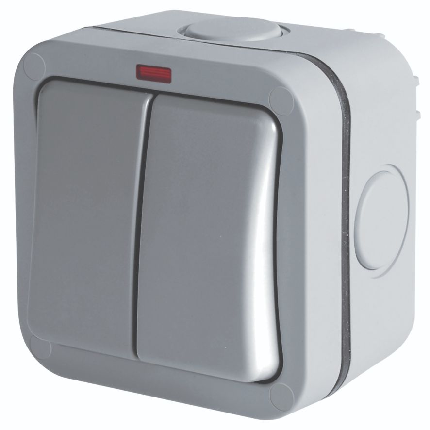 IP66 Double 2-Way Outdoor Switch