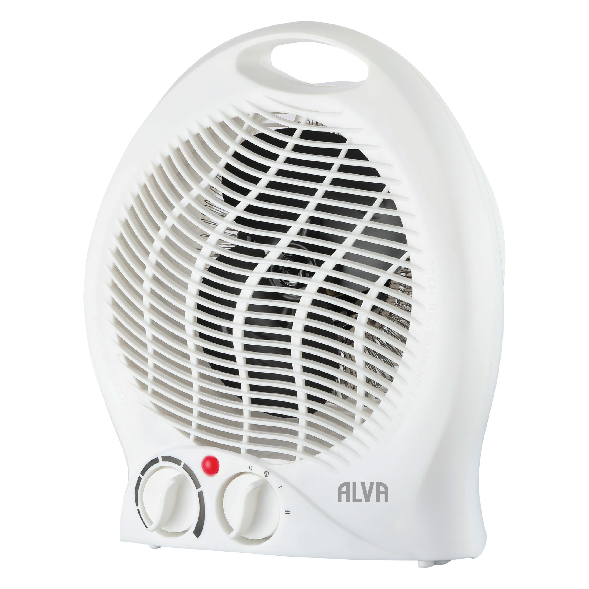 White 2000W Electric Fan Heater 