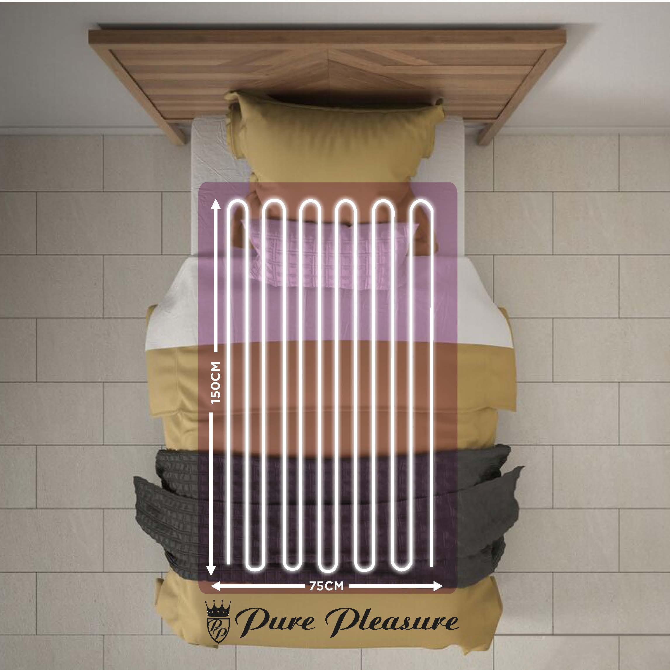 Tie-Down Electric Blanket (PP)