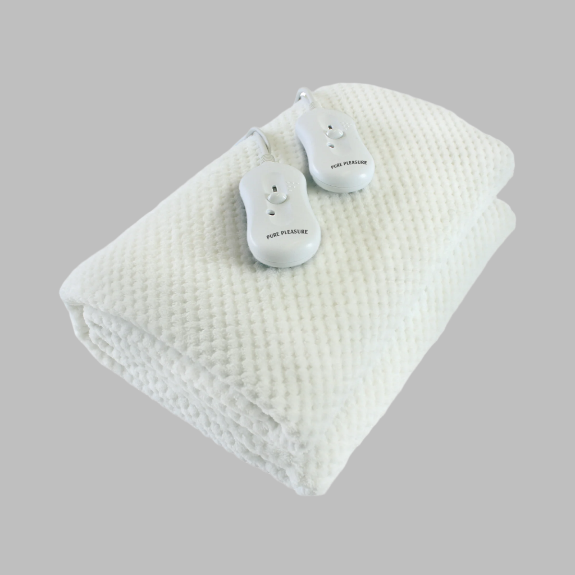 Coral Fleece Fitted Electric Blanket In Tog Bag