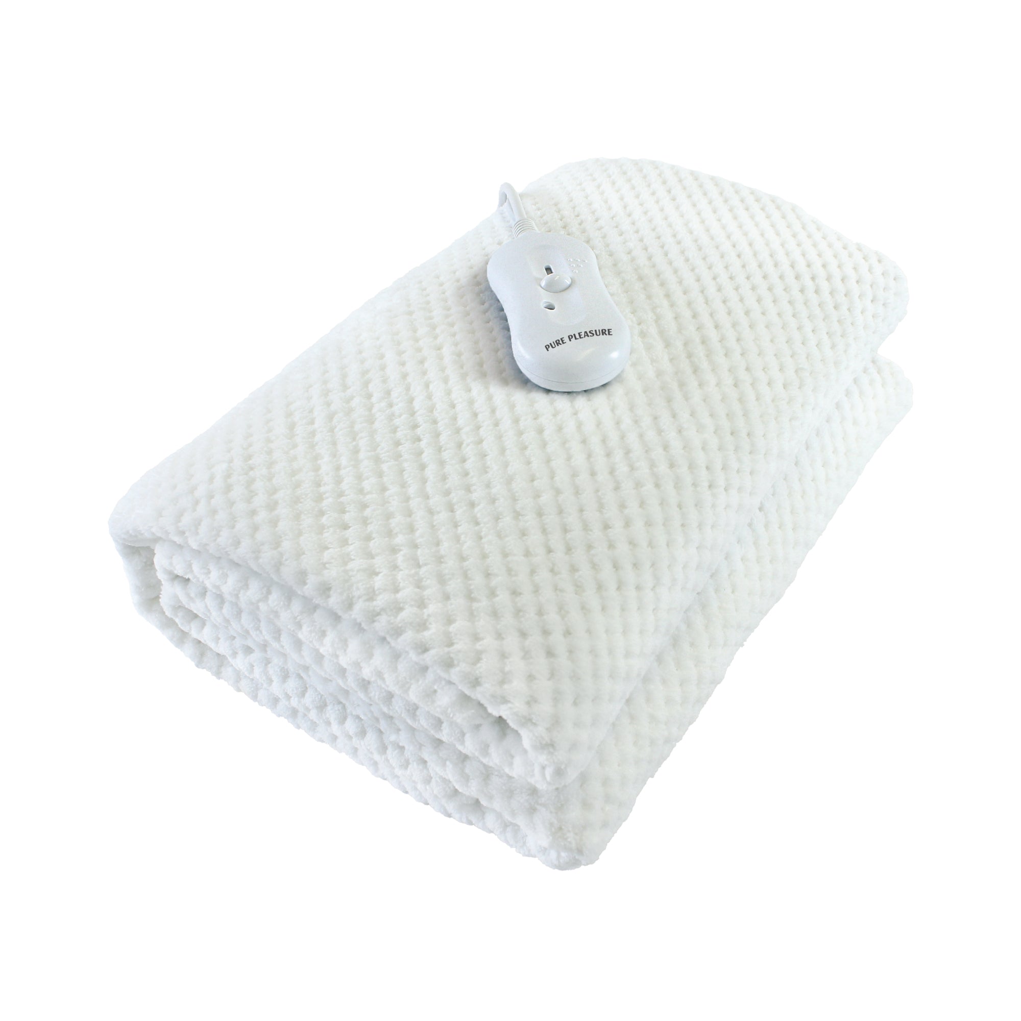 Coral Fleece Fitted Electric Blanket In Tog Bag