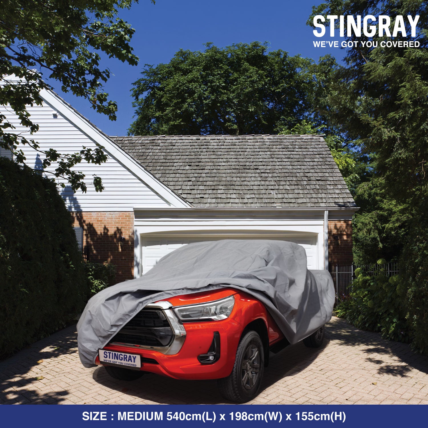 Stingray Double-Cab Bakkie Cover | Medium