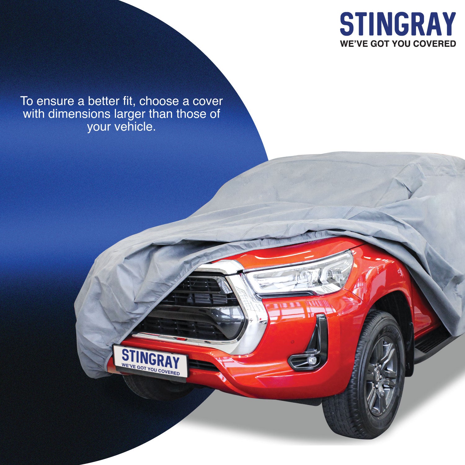 Stingray Double-Cab Bakkie Cover | Medium