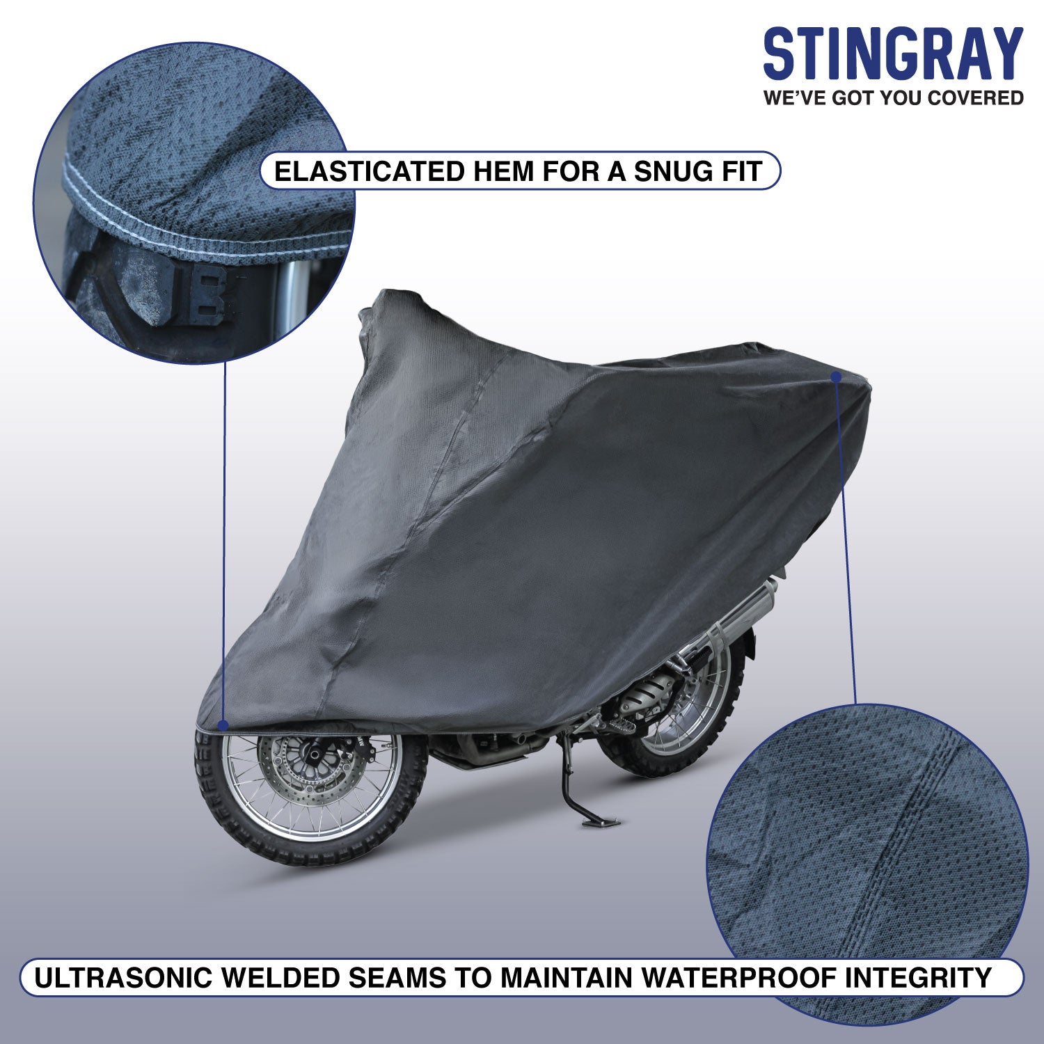 Stingray Motorcycle Cover | Large & X Large
